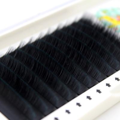 China Long Natural OEM Supply Custom Wrapping Private Label 3D Lashes Faux Mink Lashes Synthetic Hair Individual Silk Eyelash Extension for sale