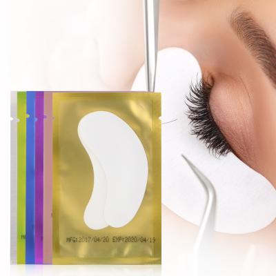 China Anti-wrinkle private label Eyepads lint free gel eyepads for eyelash extension under eye gel patches for sale