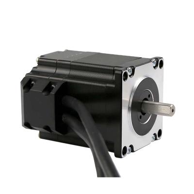 China china high speed 1.8 degree NEMA 23 57mm two-phase closed loop hybrid stepper motor with built-in incremental encoder 57HS100-4204A-E1000 for sale