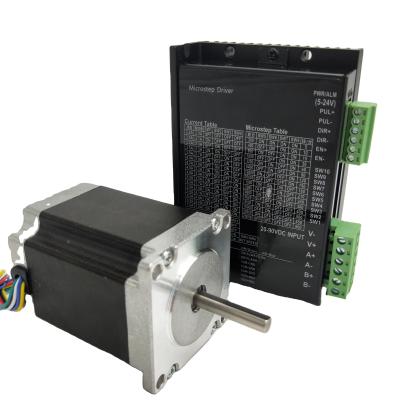 China Stepper Motor 57HS100-3004Awith 2.3. 3A machine open loop nema 23 n.m and its driver kit for various machine for sale