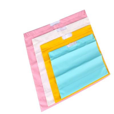 China BIODEGRADABLE Biodegradable Clear Plastic Garment Bag Ziplock Packaging Bag Zipper Customized Bag For Clothing for sale