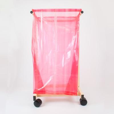 China PVA Disposable Laundry Bag Water Soluble Shopping Vest Cold Water Quickly Dissolve OEM Customized Logo Produce for sale