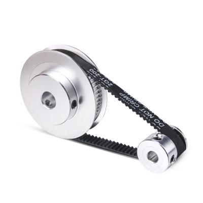 China Transmission High Precision S2M S3M GT2 GT3 GT5 3M 5M Belt And Pulley for sale