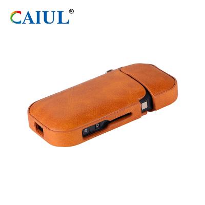 China Caiul Luxury PU IQOS Leather Protective Case Smoking Accessories for sale