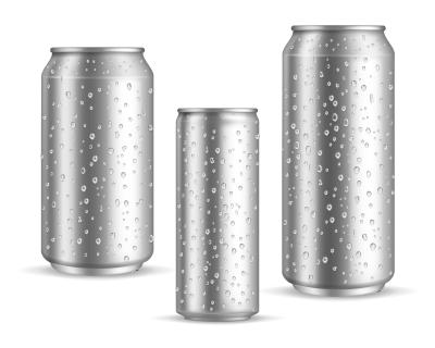 China Dünnes glattes Aluminiumalkoholfreies Getränk Stubby Colors 355ml macht Deckel 200cdl ein zu verkaufen