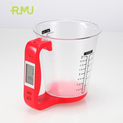 China Viable New Chinese Supplier Products List Food Scale Glass Cup Scale Industries Digital Measuring Kitchen for sale