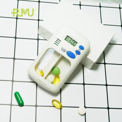 China Portable Alarm Timer Day Pill Case Pill Case One Mini One Day Pill Box Alarm Timer With CE for sale