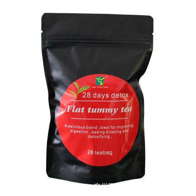 China Decaffeinated Chinese Tea 28days Slim Detox Fast and Strong Weight Loss Tea Herbal Belly Diet Flat Tea for sale