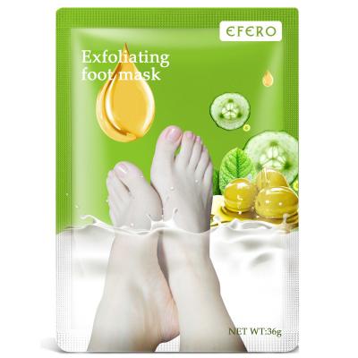 China Private Label Foot Masks Peel Away Calluses Make Your Foot Baby Soft Soft Foot Skin Mask for sale