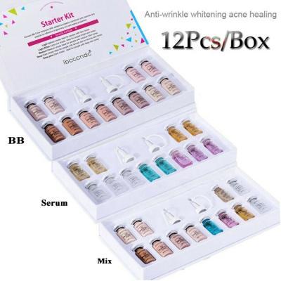 China Acne/spot removing new Mesowhite semi permanent bb serum bb serum kit gold glow face cream meso cream serum treatment for sale