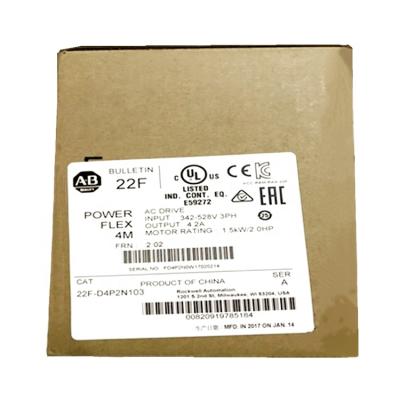 China Original Allen Bradley Automation Inverter 22F-D4P2N103 AC Drive 22C-D022N103 Te koop