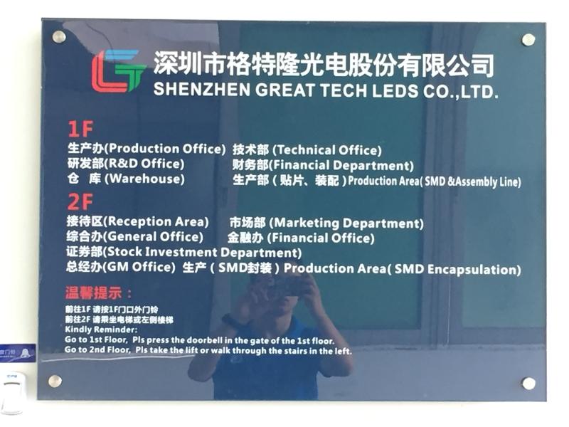 Verified China supplier - Shenzhen great tech leds co.,Ltd（Shenzhen Getron  co.,Ltd）