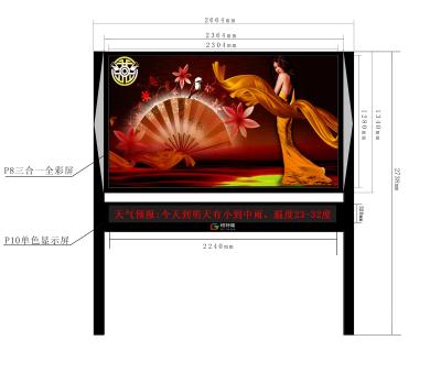 China Advertising Led Billboard Signs No Mosaic / Business Establishments Mobile Billboards for sale