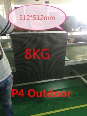 China HD Outdoor Aluminum Module P4 Flexible Led Display High Brightness for sale