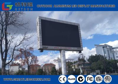 China One Pole Advertising Outdoor SMD LED Display, High Refresh Rate LED Billboard in Square for Commercial Advertisement for sale