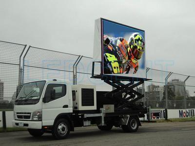 China Super Even Surface Truck Mounted Led Display ROHS Led Advertising Screens for sale