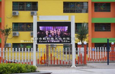 China HD PH8 Large Outdoor Led Display Screens 300 W / ㎡ For Schools / Airports for sale