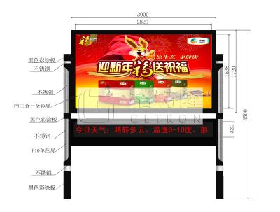 China Commercial Advertising Led Billboard Signs SMD High Brightness for sale