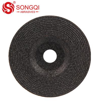 China Long Life High Performance Black Color Grinding Wheel Rubber Abrasive Wheel For Metal for sale