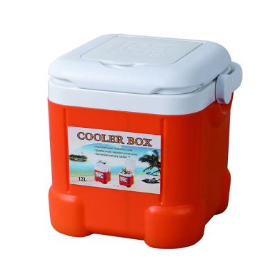 China 12L 15L ENV Insulation Layer Insulated Plastic Cooler Box With Handle Cold Storage Boxes Cooler Box Container for sale