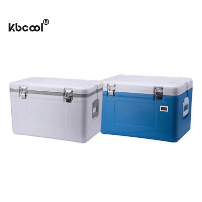 China Insulated Medical Portable Vaccine Cooler Box 33L Insulin Blood Lab Specimens Transport Ice Cooler for sale