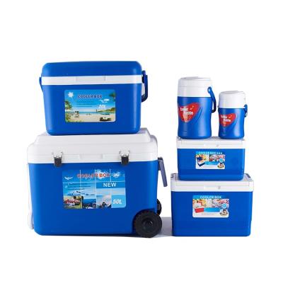 China 0.4L insulated 1L 5L 11L 20L small and large 50L jug cooler water cooler box insulted cooler box set for sale