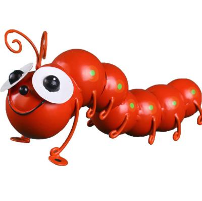 China China Caterpillar Home Furniture Hardware Craft Insect Ornaments Metal Craft for sale