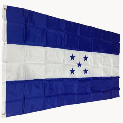 China Education Custom Flag 90 * 150cm Spot Honduran Country Polyester Flag for sale