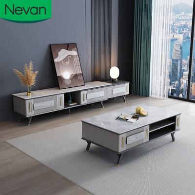 China 2021 Unique Strong Load Bearing Furniture MDF Designer Wood Legs Metal Side Coffee Table Strong Large With Storage for sale