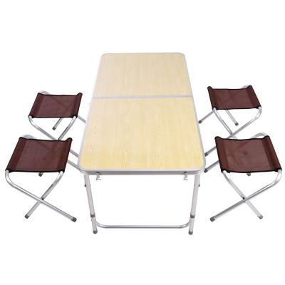 China Lightweight Folding Table And Chair Camping Picnic Folding Table And Chair Set for sale