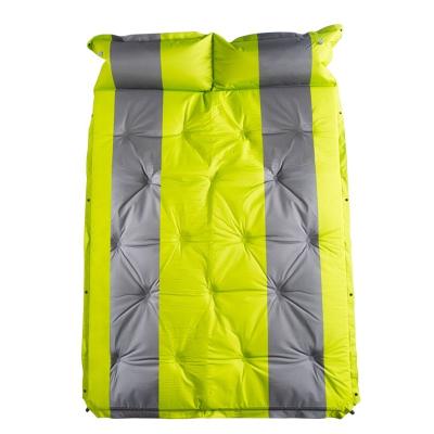 China Double Person Waterproof Outdoor Inflatable Sleeping Mattress Lightweight Waterproof Durable Self Inflating Mat Camping for sale