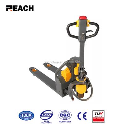 China TUV 1200kg Electric Jack Lithium Mini Pallet Battery Operated Pallet Truck for sale