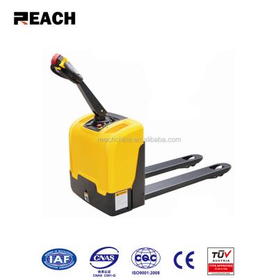 China Walkie Type 2 Ton Electric Motor Pallet Jack 195*70mm Electric Pallet Truck for sale