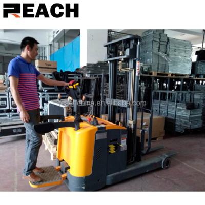 China electric pallet stacker has price and cheapest reach stacker electric stacker price 250mmX70 for sale