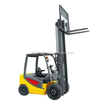 China Industry Used Heavy Duty 3.5 Ton 710*220 / 695*218mm Electric Forklift for sale