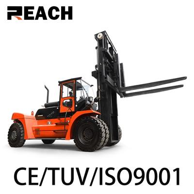 China Factory 25 ton huge forklift diesel forklift with strong driving power and good weather resistance for sale