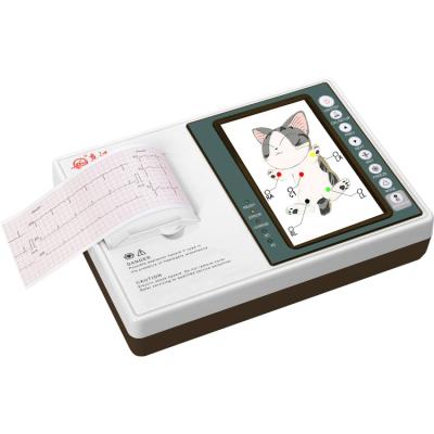 China Custom 7 Inch Color Plastic LCD Display With Touch Screen Veterinary Ecg Machine for sale