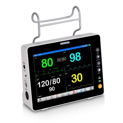 China 8 Inch Plastic High Brightness Tft LCD Colorful Veterinary Heart Monitor For Animals for sale