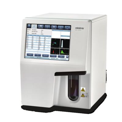 China Powerful Ability to Score Abnormal Mindray 5 cell difference hematology analyzer bc5000 blood test cbc test machine mindray analyzer with cart for sale