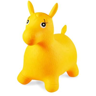 China Toy Factory direct selling thickened inflatable hippo horse jumping dog jumping, let children play at home for sale