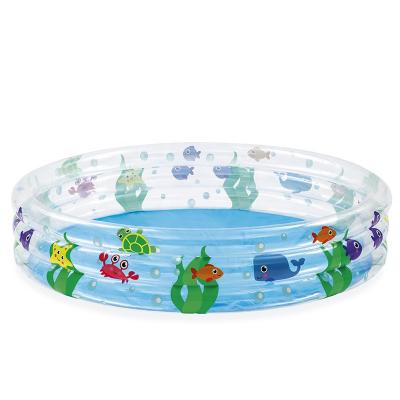 China Inflatable Round Swimming Pool Children's Equipment Pool Infants Play Inflatable Pool In Summer For Family for sale