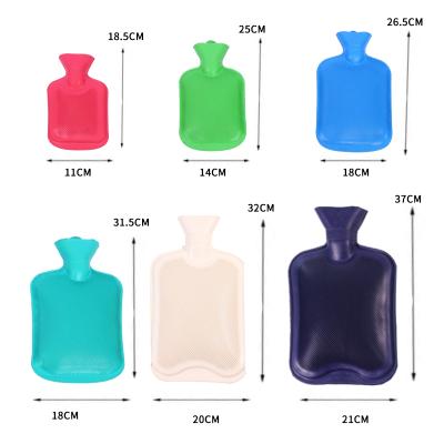 China Hotter Sales 2000Ml Hot Water Bag Factory Direct Rubber Hot Water Bottle With Cover for sale