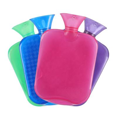 China Amazon Hot Selling Cute PVC Hot Water Bag Cute High Quality Thickened Explosion-proof Mini Hot Water Bottle for sale