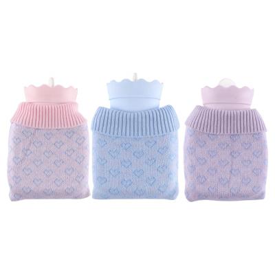 China Beautiful factory outlet silicone hot water bag is safe, tasteless and high quality keep your family warm for sale