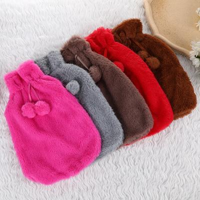 China China Custom Factory Price Lovely Plush Sleeping Hot Water Bag Small Size Plush Cloth Blanket for sale