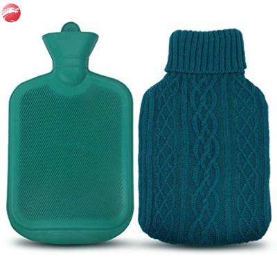 China Bag Hot Water Bottle Warmer with Premium Rubber for Pain Relief for sale