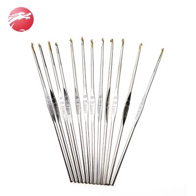 China Diy Factory Supplier Crochet Hook Rack Stainless Steel Knitting Crochet Hook for sale