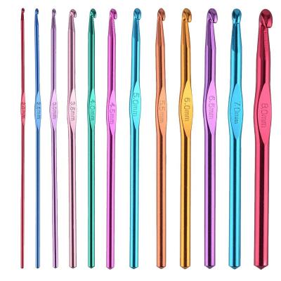 China Manufacturer Supplier Factory Supplier China Wholesale 14PCS Hand Knitting Set OPP Bag Big Crochet Hook Professional Knitting OEM for sale