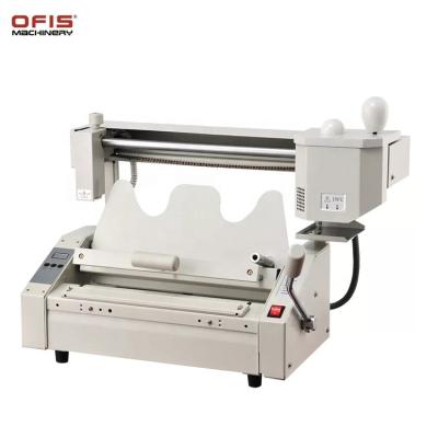 China Desktop Thermal Glue A4 Binding Machine For 36kgs Notebook for sale