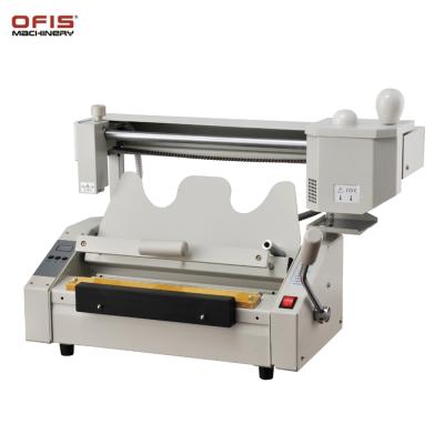 China Desktop Thermal Glue A4 Binding Machine For 38kgs Notebook for sale